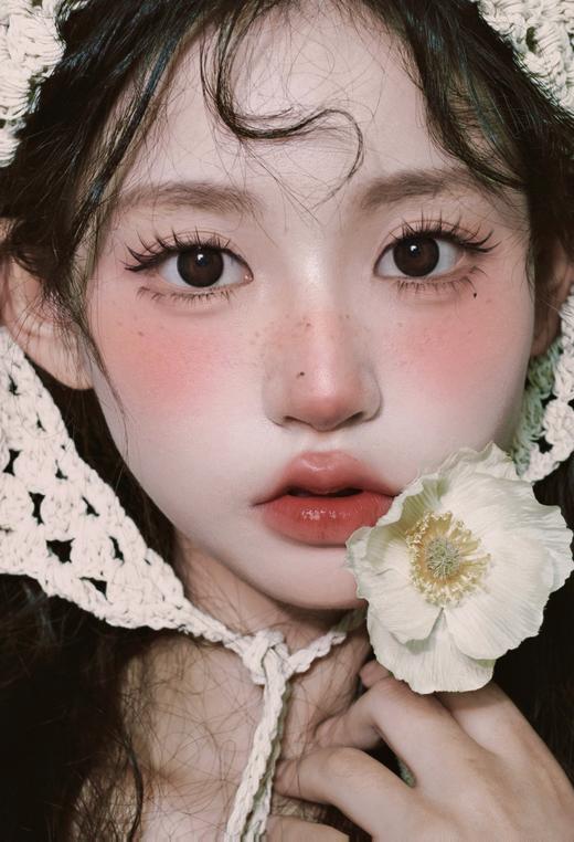 monstercon 镜面千金/鬼马黑环 14.0mm 半年抛 棕/黑 商品图2