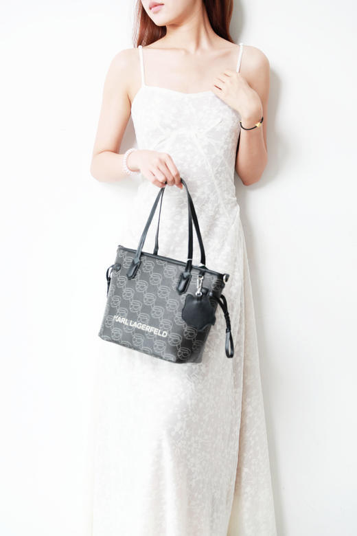 手提包+帆布包合集。复古老花设计大容量多功能名媛托特包C060860 商品图13