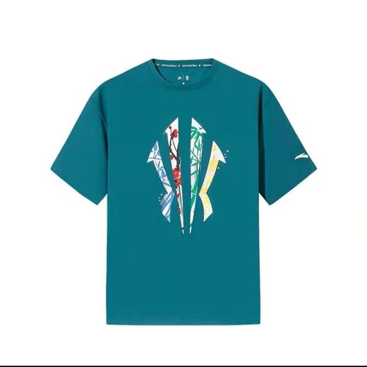 安踏运动服饰安踏凯里·欧文系列丨篮球冰丝短袖男女夏季透气t恤上衣172521109 商品图0