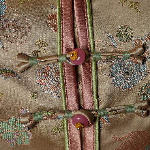 宋锦马上封侯马甲 商品图3