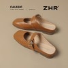 ZHR则则方头穆勒拖鞋2025夏季新款玛丽珍包头拖后跟懒人单鞋外出 商品缩略图9