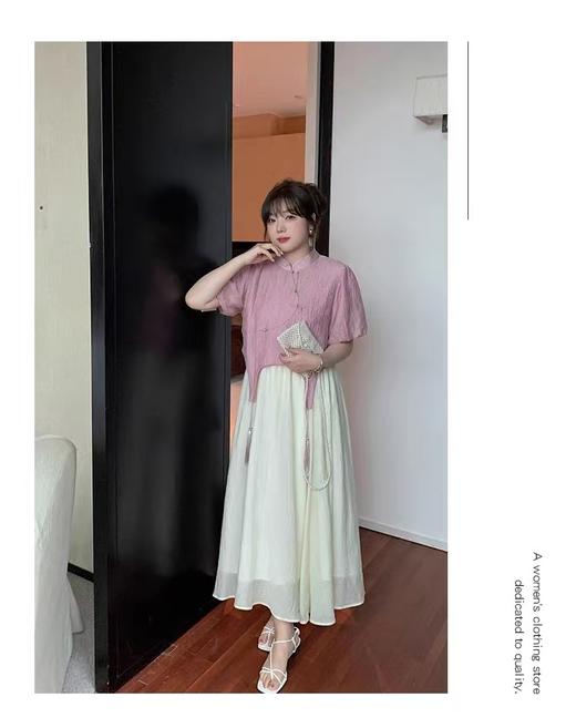 【诗铭洛可】W995仙女半裙63%天丝肌理纹半身裙B12-4 商品图2