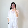 轻薄微透衬衫 松弛感宽松简衬衣 商品缩略图0