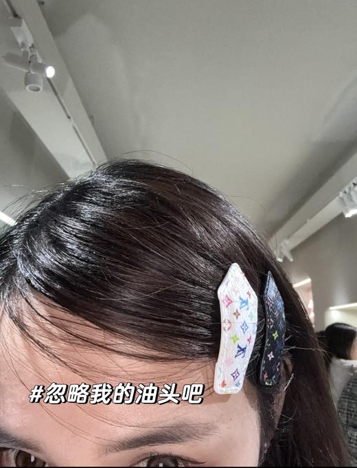 欧阳娜娜同款🔥村上隆➕驴家合作款经典老花白三彩黑三彩发夹套装配礼盒包装（CO） 商品图3