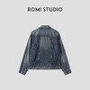 ROMI STUDIO“美式复古”双面网纹水洗全棉牛仔夹克外套 RWCRW84470 商品缩略图1