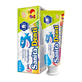 丹碧 复合果味儿童牙膏75g【宝库优选】