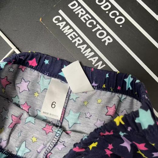 【选2件15元-NO退】6码女童星星短裤-微脏-喜出 商品图1