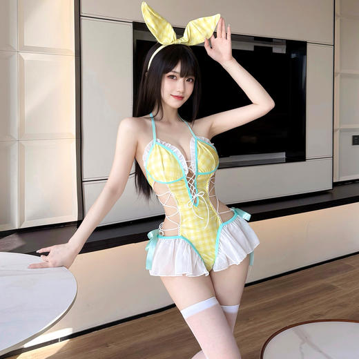 清甜一夏露腰开裆连体衣ZY47 商品图1