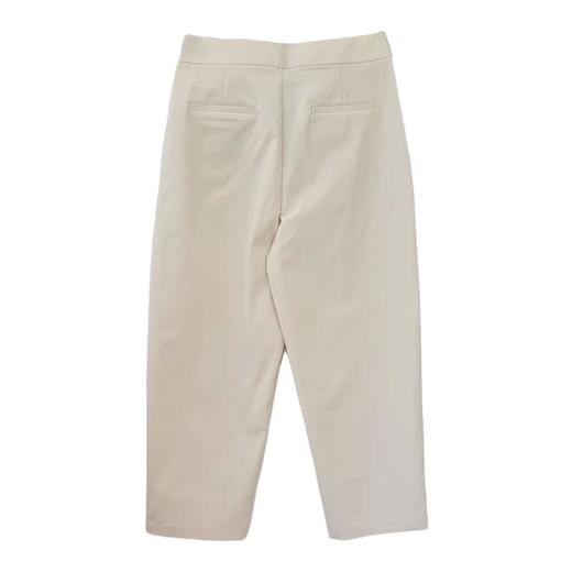 VIVIAN LIU V2515005 初春新款腰部前拉链系扣斜插兜显瘦休闲裤 商品图1