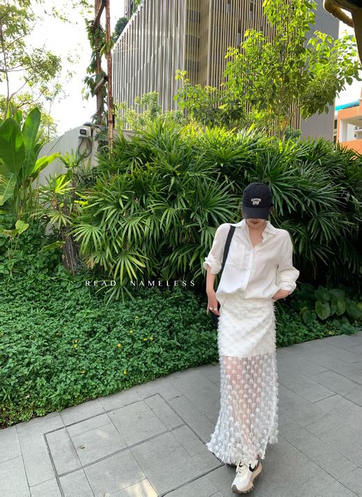 Read Nameless /白色半透羽毛半裙 2025/6/9 商品图12