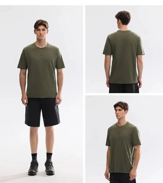 s@lomon萨洛M户外男款春夏透气休闲短袖T恤 商品图1