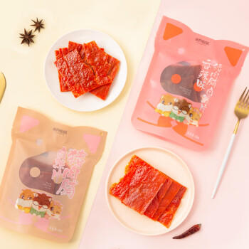 三只松鼠猪肉脯自然片 肉干肉脯休闲零食特产小吃靖江风味150g/袋 /休闲食品 /肉类零食 /猪肉类 商品图5