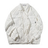 NPC潮牌白色logo肌理提花绗线羽绒服秋冬男士柔软休闲NP36DJ12 商品缩略图3