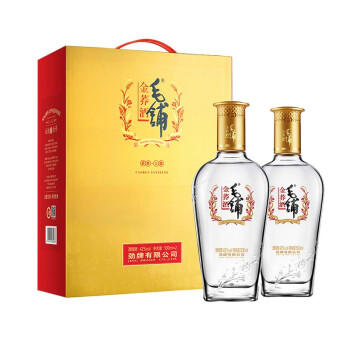 劲牌毛铺草本酒 苦荞酒 金荞42度500ml*2瓶 礼盒送礼 商品图5