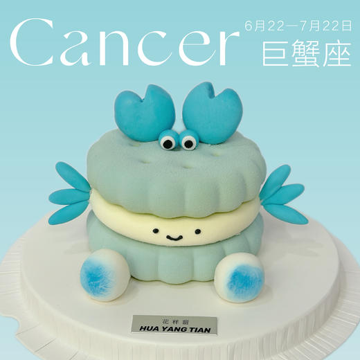 十二星座系列emoji饼干·慕斯蛋糕（翻糖有铁丝固定，食用蛋糕前需取出） 商品图2