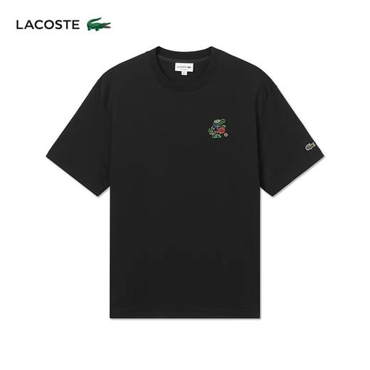 小鱼 胸前刺绣圆领短袖T恤 Z-15423 商品图3