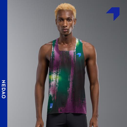 内道新款一片式丛林风洞背心轻量男款马拉松跑步透气排汗全身风洞 商品图2