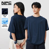 NPC潮牌网球系列胸口线稿印花短袖T恤男插肩袖鸟眼拼接NP54TE35 商品缩略图0