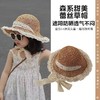 【夏季&暑假必备🌴】甜美森系儿童蕾丝草帽👒防晒遮阳透气不闷，2-8岁宝宝的沙滩好伙伴！韩版夏季儿童度假 沙滩帽蕾丝草帽 防晒遮阳帽子 商品缩略图1