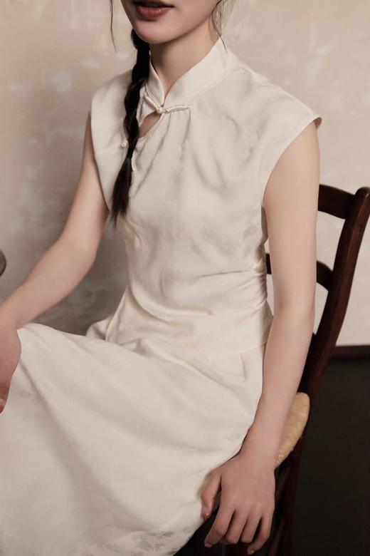 SUMMER & SAGE 中式提花改良上衣半裙套装 20476 商品图3