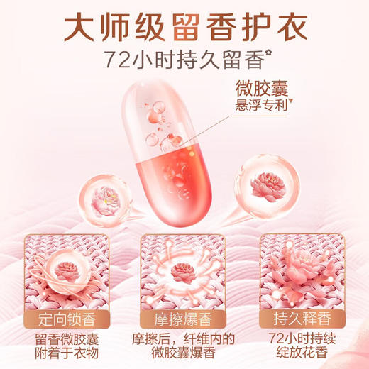 【分仓直发包邮】立白大师香氛洗衣液2kg梦幻格拉斯玫瑰 商品图4