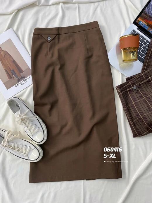 33BAR060416#开叉半裙 商品图0