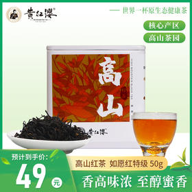 黄红缨初春高山红茶