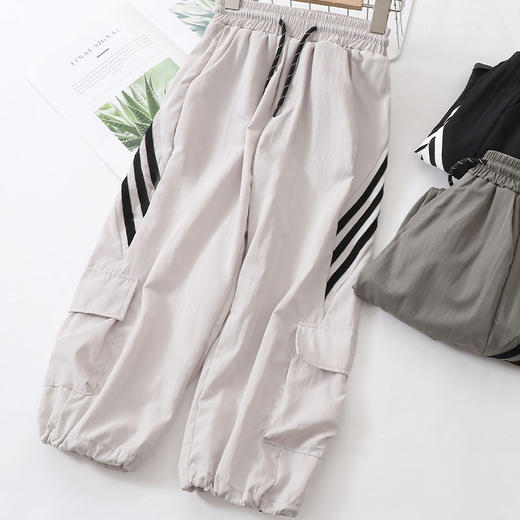 54203三条杠一裤两穿休闲裤 商品图3