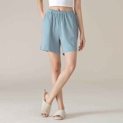 雀说 女士睡裤夏季薄款纯棉短裤居家裤 商品图9