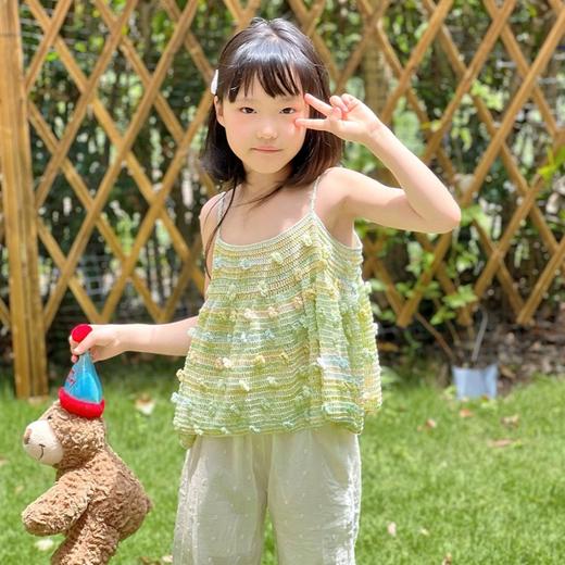 苏苏姐家悠绵花花吊带手工diy编织钩针毛线团自制蕾丝线材料包 商品图2