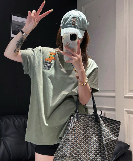 独家𝐋𝐨𝐞𝐰*联名款短袖T恤060905 商品图3