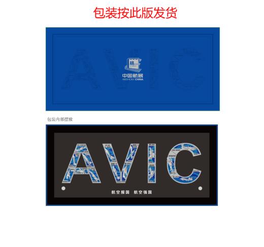 【中航工业官方正品 长春航展、九三阅兵纪念品】特尔博 联名款 珠海航展AVIC徽章套装 独家收藏纪念 商品图4