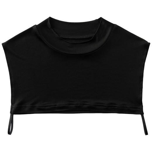 WW 1017A纯色重磅针织真丝假领桑蚕丝圆领亲肤套头薄 商品图4