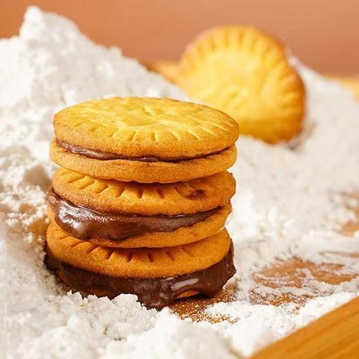 榛子巧克力味夹心饼干丨香甜醇厚 一咬爆浆 商品图6