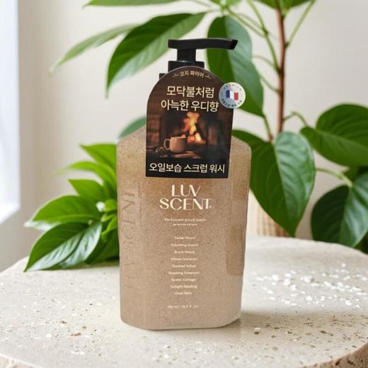 洛森朵磨砂沐浴露雪松木香 500ml/瓶 商品图0