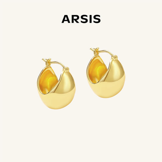 ARSIS｜自由搭配系列 潺流耳扣 商品图1