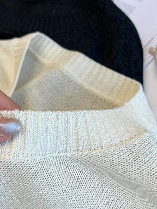 The R*w 极简主义亚麻针织衫 商品图7