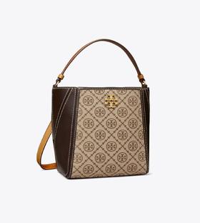 TORY BURCH 单肩包/水桶包女  172042-371-F 榛子棕.（暂无品牌物料包装）