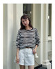 碎碎冰条纹防晒针织衫 商品缩略图0