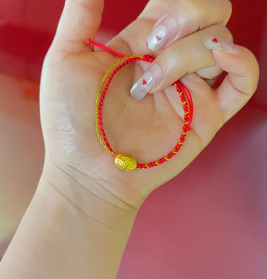 足金“富甲一方”串珠（到店可配绳） 商品图4