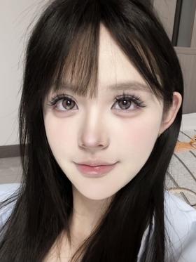 yolocon 半年抛 姜饼甜心 直径14.5mm着色13.95mm