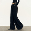 Ariseism 美式复古垂感蕾丝腰头西装裤女春秋新款休闲长裤子 商品缩略图1
