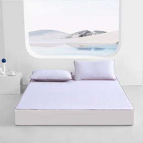 商超爆款【丝享4D-BOX雪糕冰肌席二/三件套 冰洛】紫色 升级凉感锦纶面料 物理凉感 凉爽但不冰冷