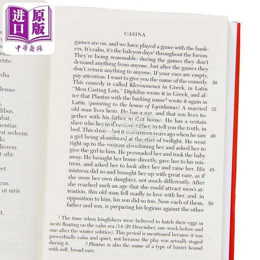 【中商原版】洛布古典丛书 普劳图斯作品 卡西娜 匣子 英文原版 Casina Curculio Epidicus 拉英对照 Wolfgang de Melo 商品图2