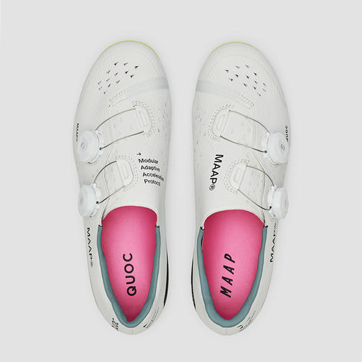 MAAP X QUOC M3 White&Musk 联名限量版 公路自行车锁鞋 商品图3