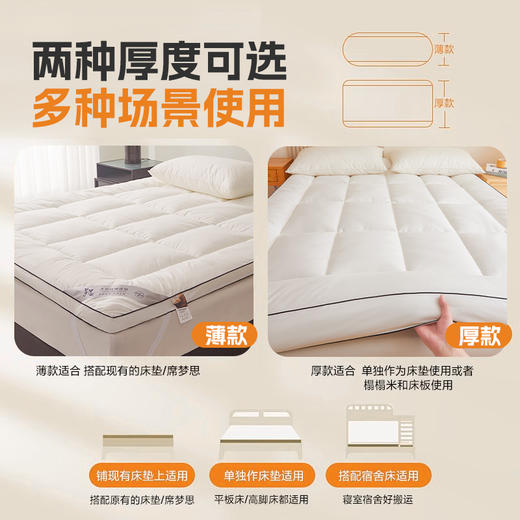 自然醒A类大豆抗菌防螨软床垫五星级酒店家用卧室垫被褥子铺底榻榻米租房专用LN 商品图2