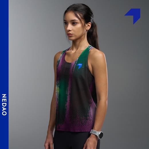 内道新款一片式丛林风洞背心轻量女款马拉松跑步透气排汗全身风洞 商品图0