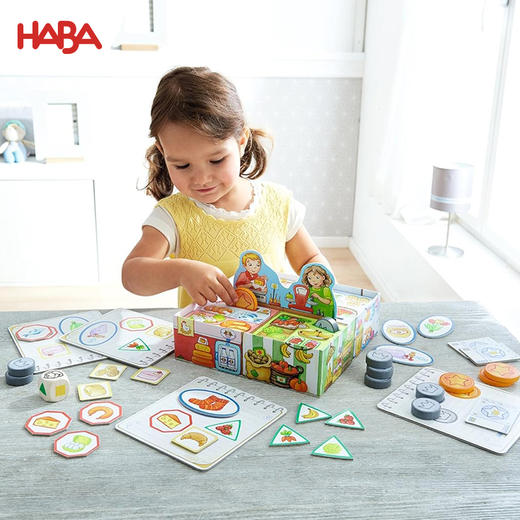 HABA 加油!小企鹅 桌游 适合2岁+ 数数锻炼 亲子关系 区分形状 德国原装 -1307056001 商品图2