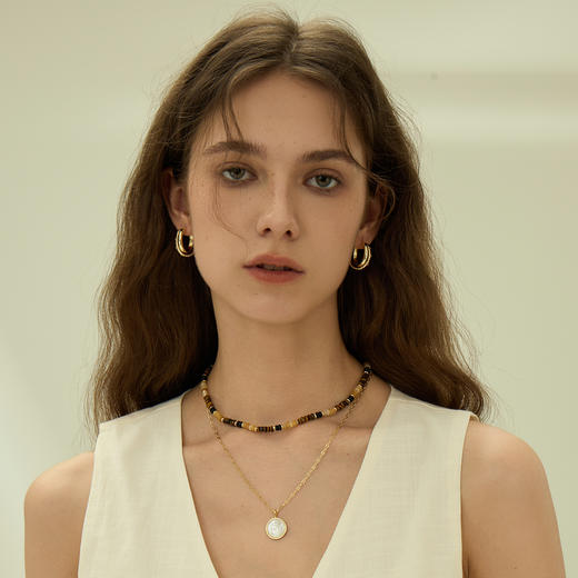 ARSIS｜自由搭配系列 蛇骨双层耳圈 商品图2