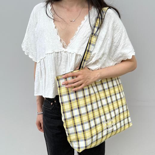 geemaa 格纹双面设计托特包 商品图4